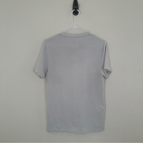 Rhone Element Standard Fit Crewneck Short Sleeve Slate White Pima Tee Size Small - Picture 3 of 9